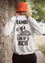 Sweat Bambi is a son of a biche - H - immagine 2