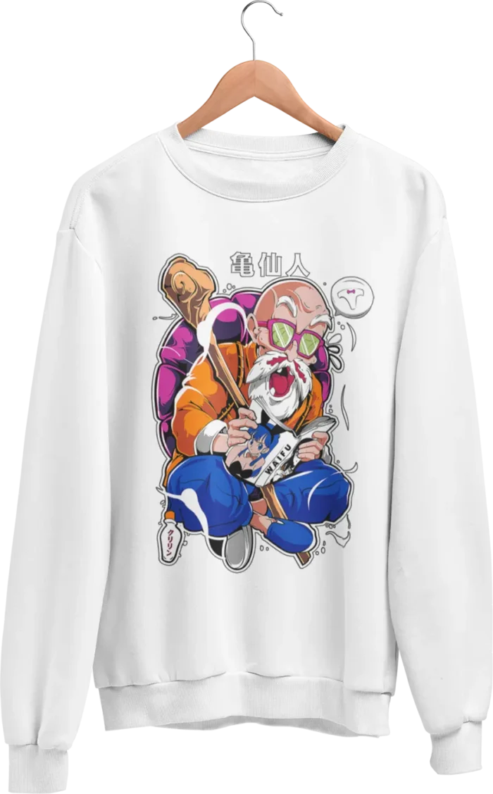 sweat tortue geniale new blanc Sweat Tortue géniale - H - immagine 1