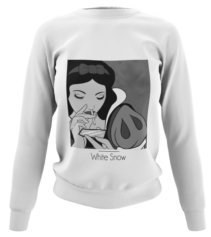 felpa-bianco-neve-donna Sweat White Snow - F - immagine 1