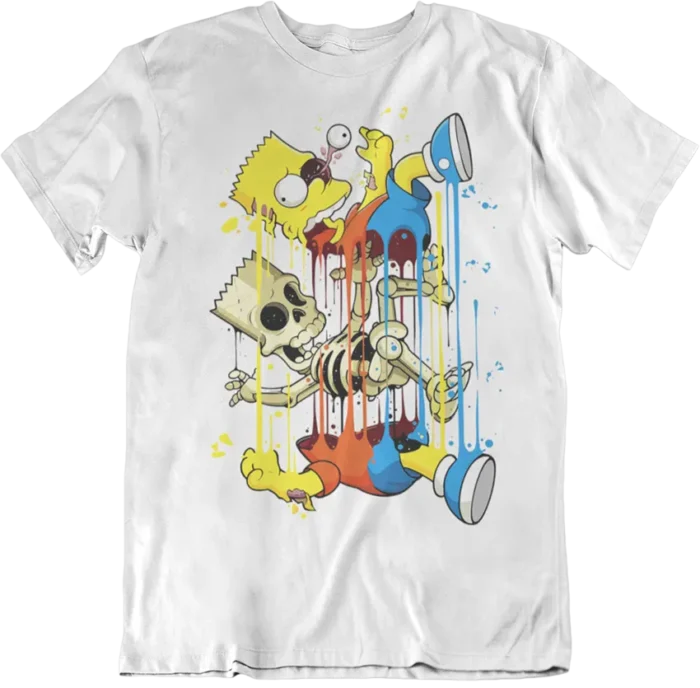T-shirt Bart Simpson Falling - F – Image 3