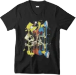 T-shirt Bart Simpson Falling - V - H