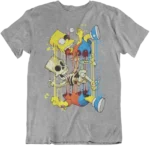 T-shirt Bart Simpson Falling - F – Image 4