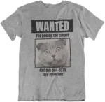 T-shirt Cat Wanted - H – Image 2
