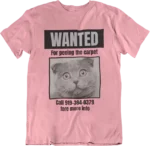 T-shirt Cat Wanted - H – Image 3