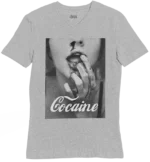 T-shirt Cocaine - V - H - immagine 3