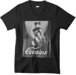 T-shirt Cocaine - V - H - immagine 2
