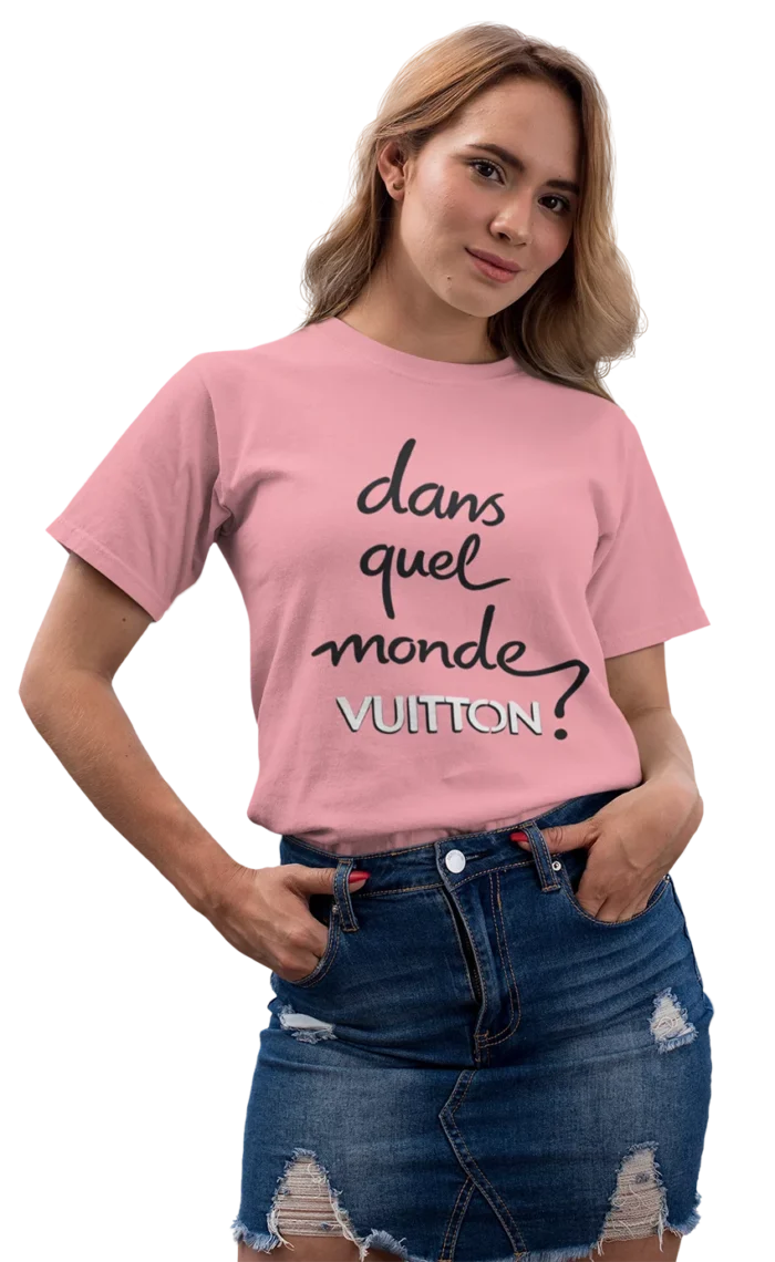T-shirt Dans quel monde - F – Image 2