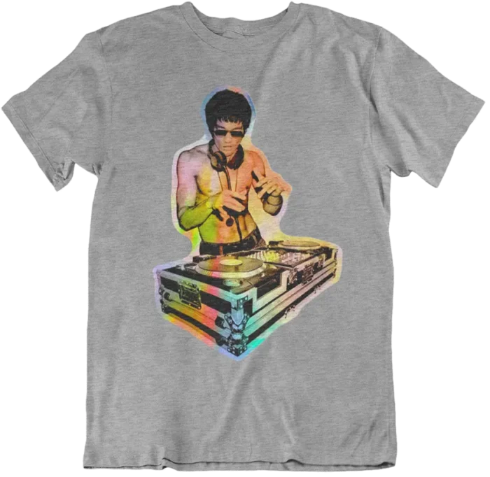 T-shirt DJ Bruce Lee - F - immagine 3