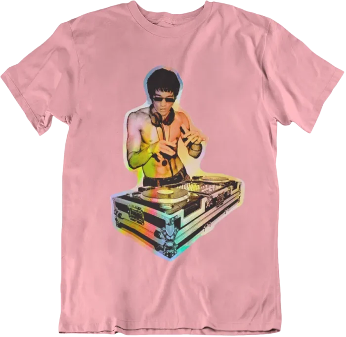 T-shirt DJ Bruce Lee - F - immagine 4