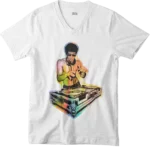 T-shirt DJ Bruce Lee - V - H