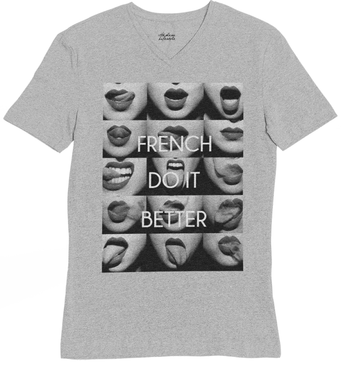 T-shirt French - V - H – Image 3