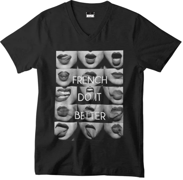 T-shirt French - V - H – Image 2