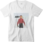 T-shirt Just Dewey - V - H - immagine 2