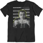 T-shirt Make money not friends - F – Image 3