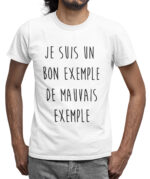 T-shirt Mauvais exemple - H – Image 2