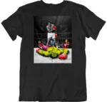 T-shirt Mohamed Ali X Hulk noir col rond