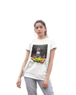 T-shirt Mohamed Ali X Hulk porté femme