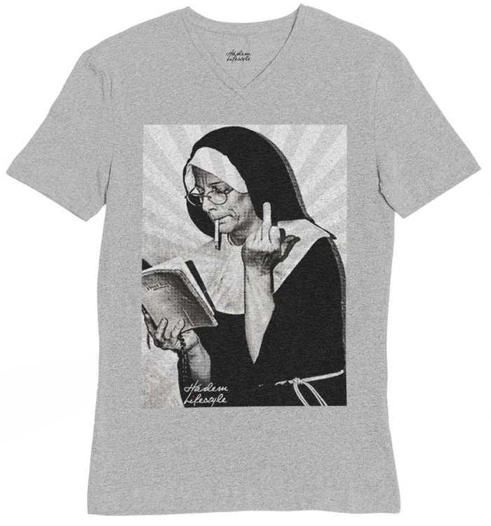 T-shirt Nun - V - H - immagine 2