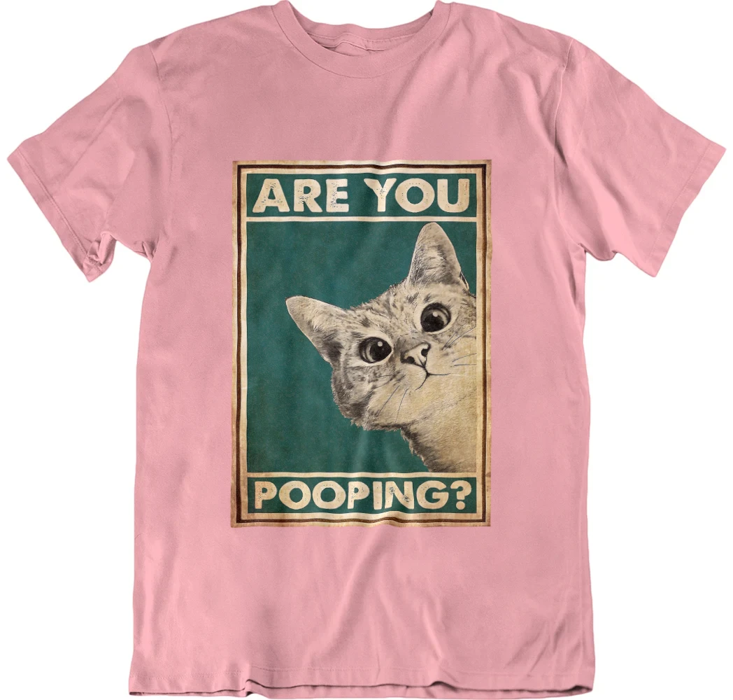 T-shirt Pooping - F - XXL , Rose