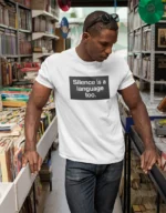 T-shirt Silence - H – Image 2