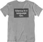 T-shirt Silence - F – Image 3