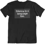 T-shirt Silence - F – Image 5