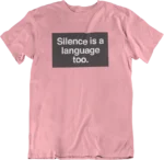 T-shirt Silence - F – Image 4