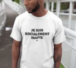 T-shirt socialement inapte - H – Image 4