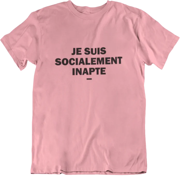 T-shirt socialement inapte - F – Image 2