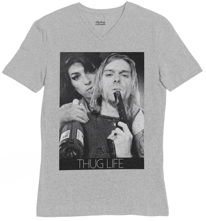 T-shirt Thug life - V - H - immagine 3