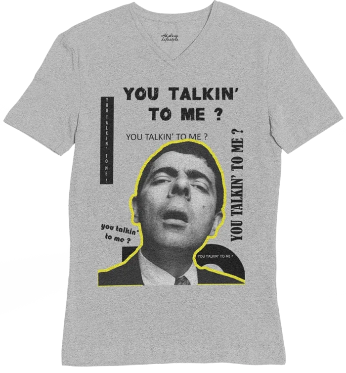 T-shirt You talkin' to me - V - H - Image 3