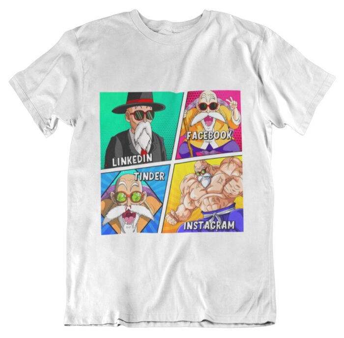 tortoise-genius-round-h-2 T-shirt Tortue Géniale social - F - Image 1