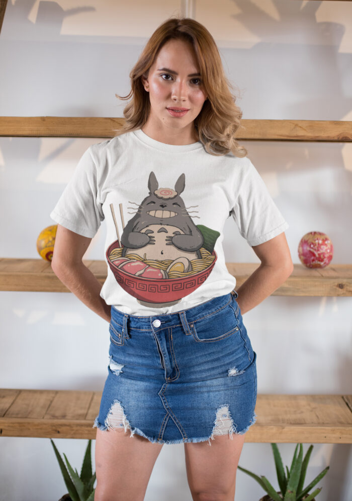 T-shirt Totoro Ramen - F – Image 2