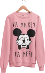 Sweat Va mickey ta mère - F – Image 2