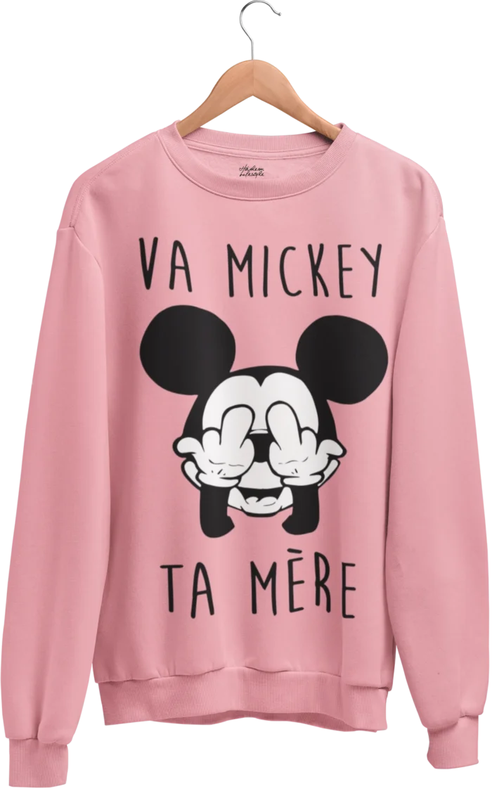 Sweat Va mickey ta mère - F – Image 2
