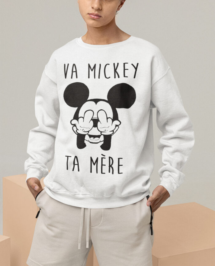 Sweat Va mickey ta mère - H – Image 3