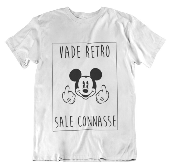 vade-retro-h-blanc T-shirt Vade retro - F – Image 1