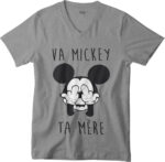 T-shirt Va mickey ta mère - V - H – Image 2