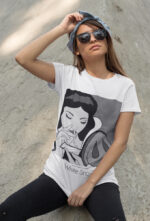 T-shirt White Snow - F - immagine 2